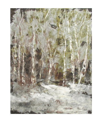 Winter Woods 5 by Valerie Berkely |  Context View of Artwork 