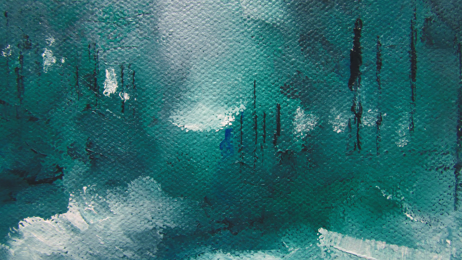 Wintergreen by Valerie Berkely |  Closeup View of Artwork 