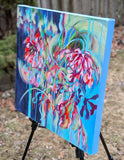 Original art for sale at UGallery.com | Blooming Fantasy: Seasons by Vera Saiko | $1,000 | acrylic painting | 20' h x 20' w | thumbnail 2
