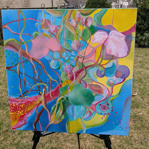 Emotional Metamorphosis 11: Lines of Illusion by Vera Saiko |  Context View of Artwork 
