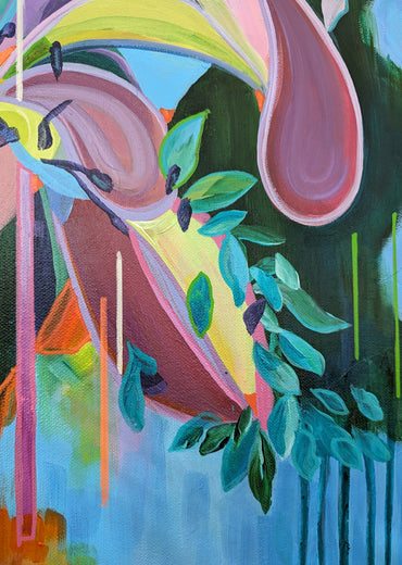 Emotional Metamorphosis 2 by Vera Saiko |   Closeup View of Artwork 