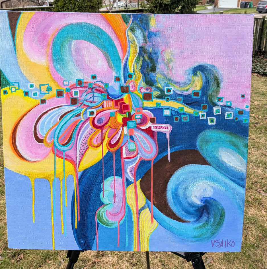 Emotional Metamorphosis 7 by Vera Saiko |  Context View of Artwork 