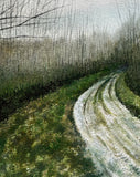 Original art for sale at UGallery.com | Around the Bend by Vic Roschkov | $600 | watercolor painting | 21' h x 16' w | thumbnail 4
