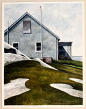 Original art for sale at UGallery.com | Coastal Solitude by Vic Roschkov | $800 | watercolor painting | 24.65' h x 19' w | thumbnail 3