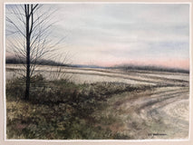 Original art for sale at UGallery.com | Dawn by Vic Roschkov | $600 | watercolor painting | 15.75' h x 21.5' w | thumbnail 3