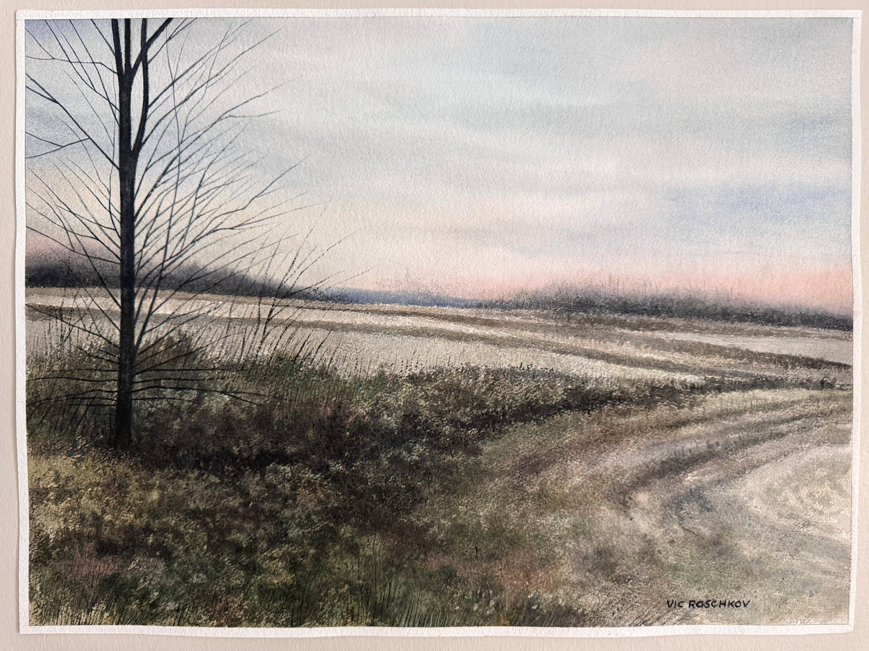 Dawn by Vic Roschkov |  Context View of Artwork 