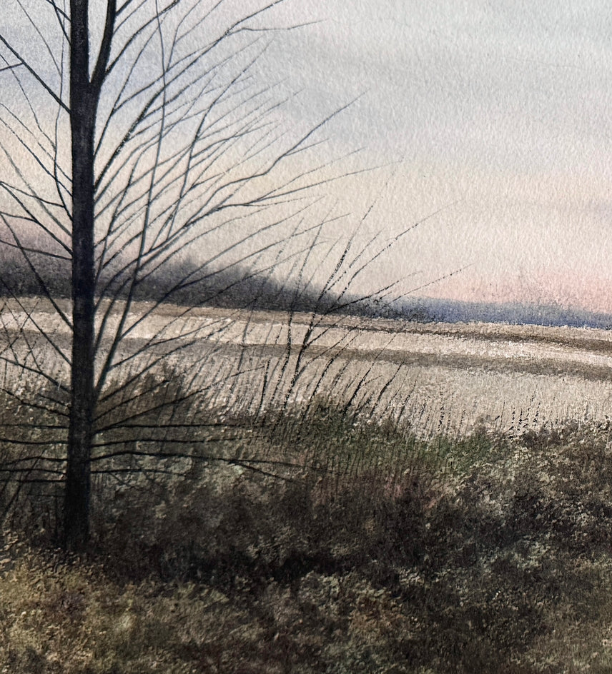 Dawn by Vic Roschkov |  Closeup View of Artwork 