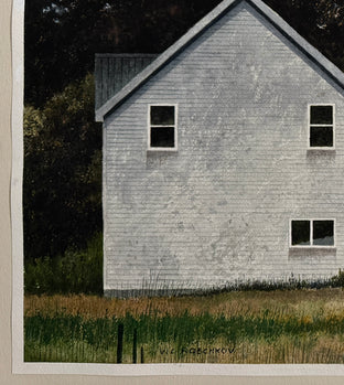 Distant Echoes by Vic Roschkov |  Side View of Artwork 