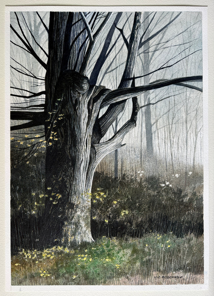 Forests Guardian by Vic Roschkov |  Context View of Artwork 