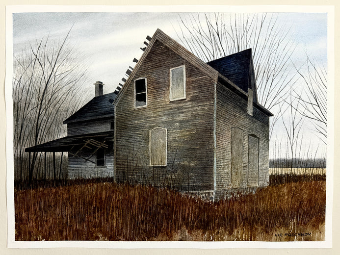 Forgotten Dwelling by Vic Roschkov |  Context View of Artwork 