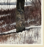 Original art for sale at UGallery.com | Frozen in Time by Vic Roschkov | $850 | watercolor painting | 26.5' h x 19.5' w | thumbnail 2