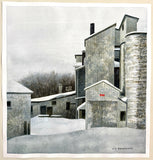 Original art for sale at UGallery.com | Ice Mill by Vic Roschkov | $600 | watercolor painting | 17.65' h x 16.75' w | thumbnail 3