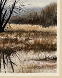Original art for sale at UGallery.com | Light Breeze by Vic Roschkov | $800 | watercolor painting | 25.5' h x 17.5' w | thumbnail 2