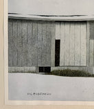Original art for sale at UGallery.com | Light Snow by Vic Roschkov | $525 | watercolor painting | 13.2' h x 19' w | thumbnail 2