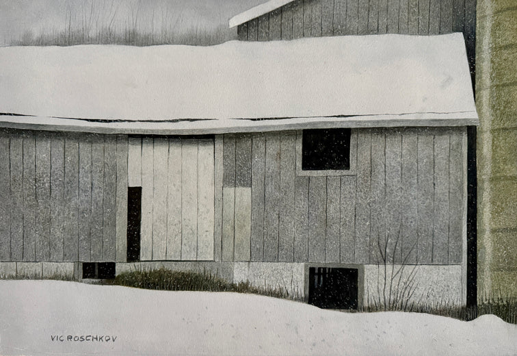 Light Snow by Vic Roschkov |  Artwork Main Image 