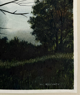 Naked Tree by Vic Roschkov |  Side View of Artwork 
