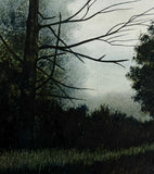 Original art for sale at UGallery.com | Naked Tree by Vic Roschkov | $600 | watercolor painting | 20.75' h x 14' w | thumbnail 4