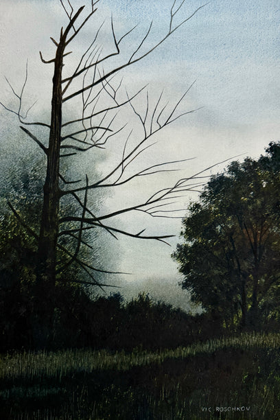 Naked Tree by Vic Roschkov | Artwork Main Image