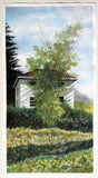 Original art for sale at UGallery.com | Nestled Away by Vic Roschkov | $625 | watercolor painting | 25' h x 13' w | thumbnail 3
