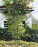 Original art for sale at UGallery.com | Nestled Away by Vic Roschkov | $625 | watercolor painting | 25' h x 13' w | thumbnail 4