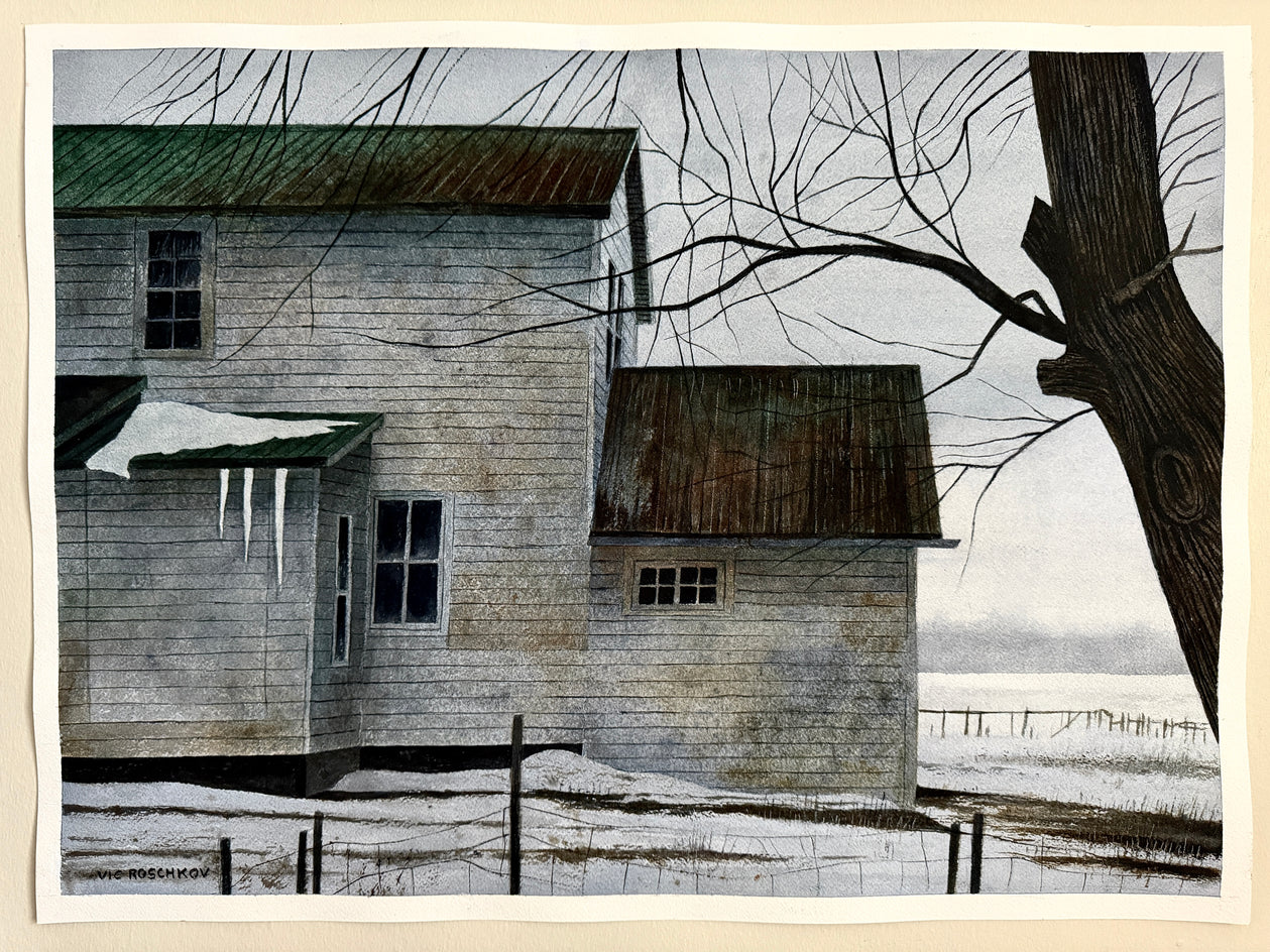 Northern Hush by Vic Roschkov |  Context View of Artwork 