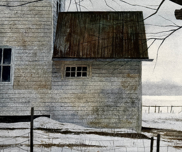 Northern Hush by Vic Roschkov |   Closeup View of Artwork 