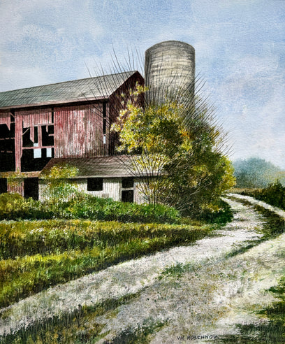 Quiet Country Turn by Vic Roschkov | Artwork Main Image