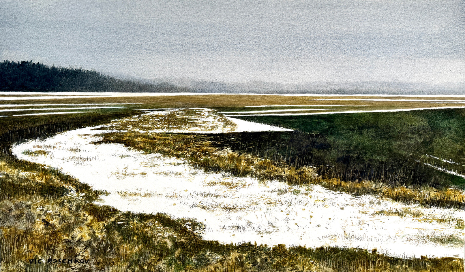 Quiet Thaw by Vic Roschkov |  Artwork Main Image 