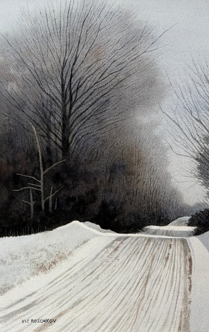 Winter Passage by Vic Roschkov | Artwork Main Image