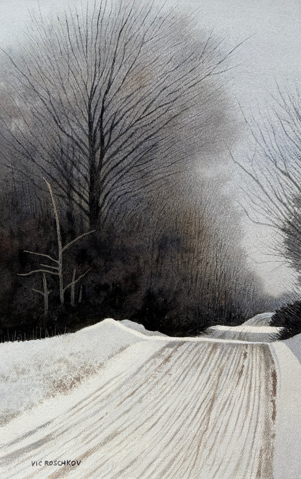 Winter Passage by Vic Roschkov |  Artwork Main Image 