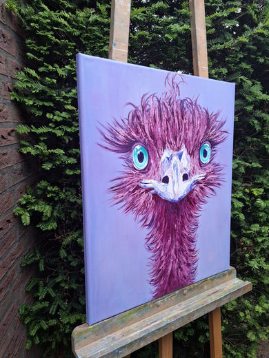 Aquila by Viktoria Goudbeek |  Side View of Artwork 
