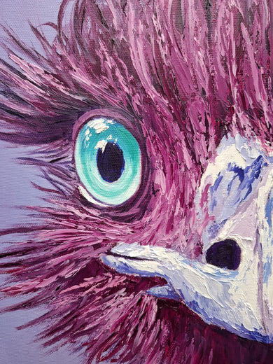 Aquila by Viktoria Goudbeek |   Closeup View of Artwork 