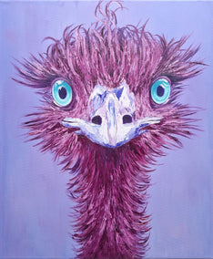 oil painting by Viktoria Goudbeek titled Aquila