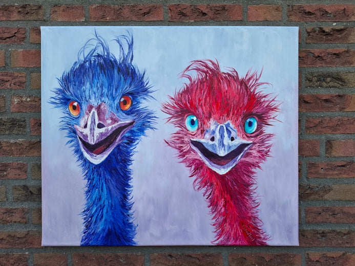 Bold Pair by Viktoria Goudbeek |  Context View of Artwork 