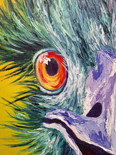 Celentano by Viktoria Goudbeek |   Closeup View of Artwork 