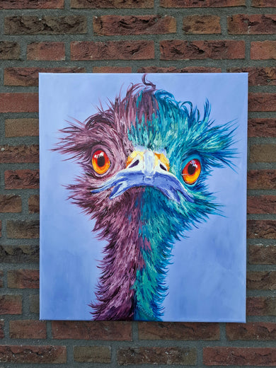 Curious One by Viktoria Goudbeek |  Context View of Artwork 