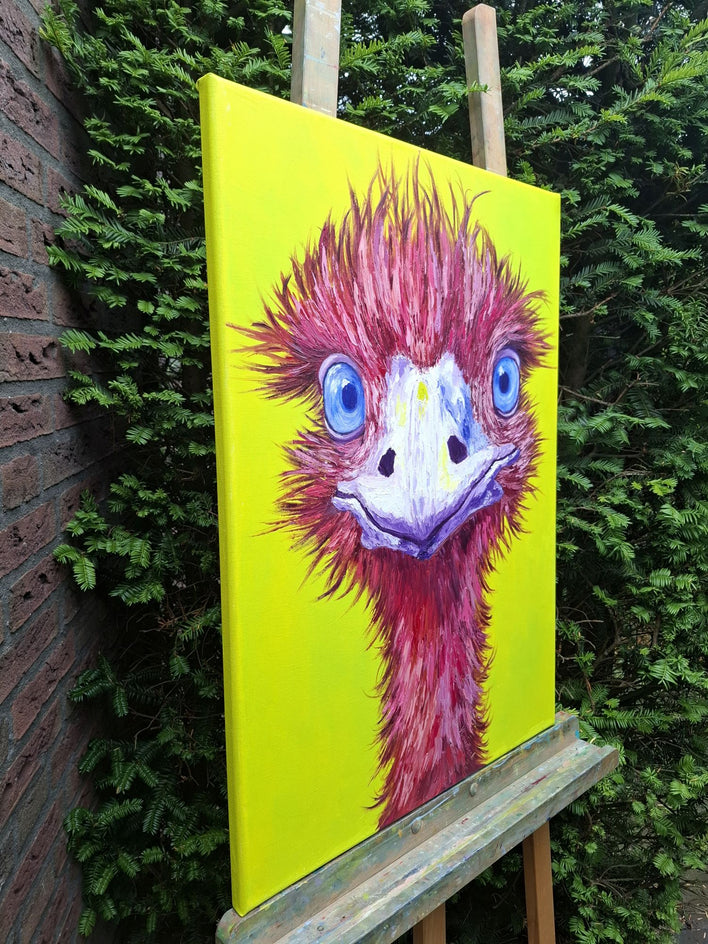 Ferdinand by Viktoria Goudbeek |  Side View of Artwork 