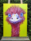 Original art for sale at UGallery.com | Ferdinand by Viktoria Goudbeek | $1,475 | oil painting | 27.5' h x 19.7' w | thumbnail 3