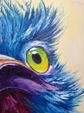 Original art for sale at UGallery.com | Max by Viktoria Goudbeek | $1,450 | oil painting | 23.6' h x 19.7' w | thumbnail 4