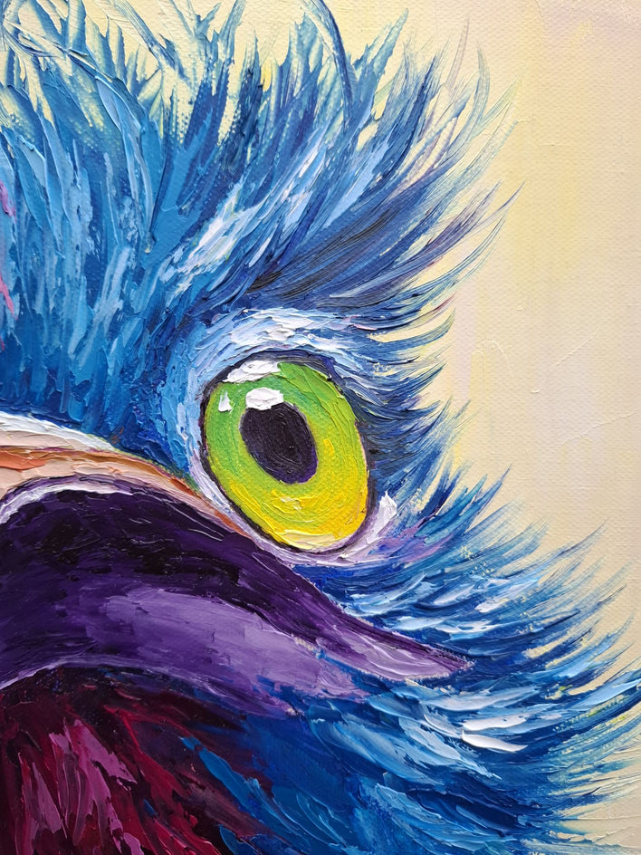 Max by Viktoria Goudbeek |  Closeup View of Artwork 