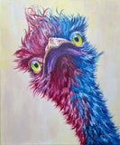Original art for sale at UGallery.com | Max by Viktoria Goudbeek | $1,450 | oil painting | 23.6' h x 19.7' w | thumbnail 1