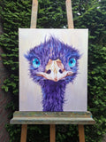 Original art for sale at UGallery.com | Monika by Viktoria Goudbeek | $1,425 | oil painting | 23.6' h x 19.7' w | thumbnail 3