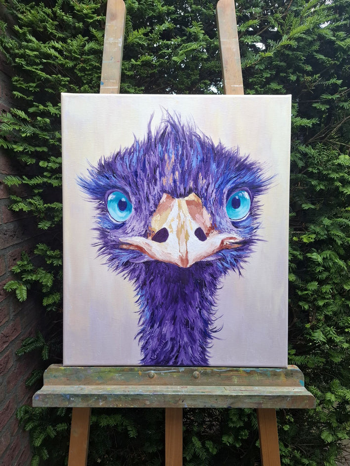 Monika by Viktoria Goudbeek |  Context View of Artwork 