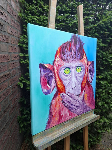 No Way by Viktoria Goudbeek |  Side View of Artwork 