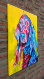 Original art for sale at UGallery.com | Pablo by Viktoria Goudbeek | $1,500 | oil painting | 27.5' h x 19.7' w | thumbnail 2