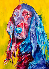 oil painting by Viktoria Goudbeek titled Pablo