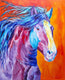 Original art for sale at UGallery.com | Thor by Viktoria Goudbeek | $1,825 | oil painting | 28.7' h x 23.6' w | thumbnail 1
