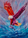 Original art for sale at UGallery.com | Triumph in the Burst by Viktoria Goudbeek | $1,900 | oil painting | 31.5' h x 23.6' w | thumbnail 1
