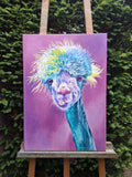 Original art for sale at UGallery.com | Zack by Viktoria Goudbeek | $1,475 | oil painting | 27.5' h x 19.7' w | thumbnail 3
