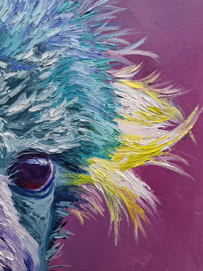 Zack by Viktoria Goudbeek |  Closeup View of Artwork 